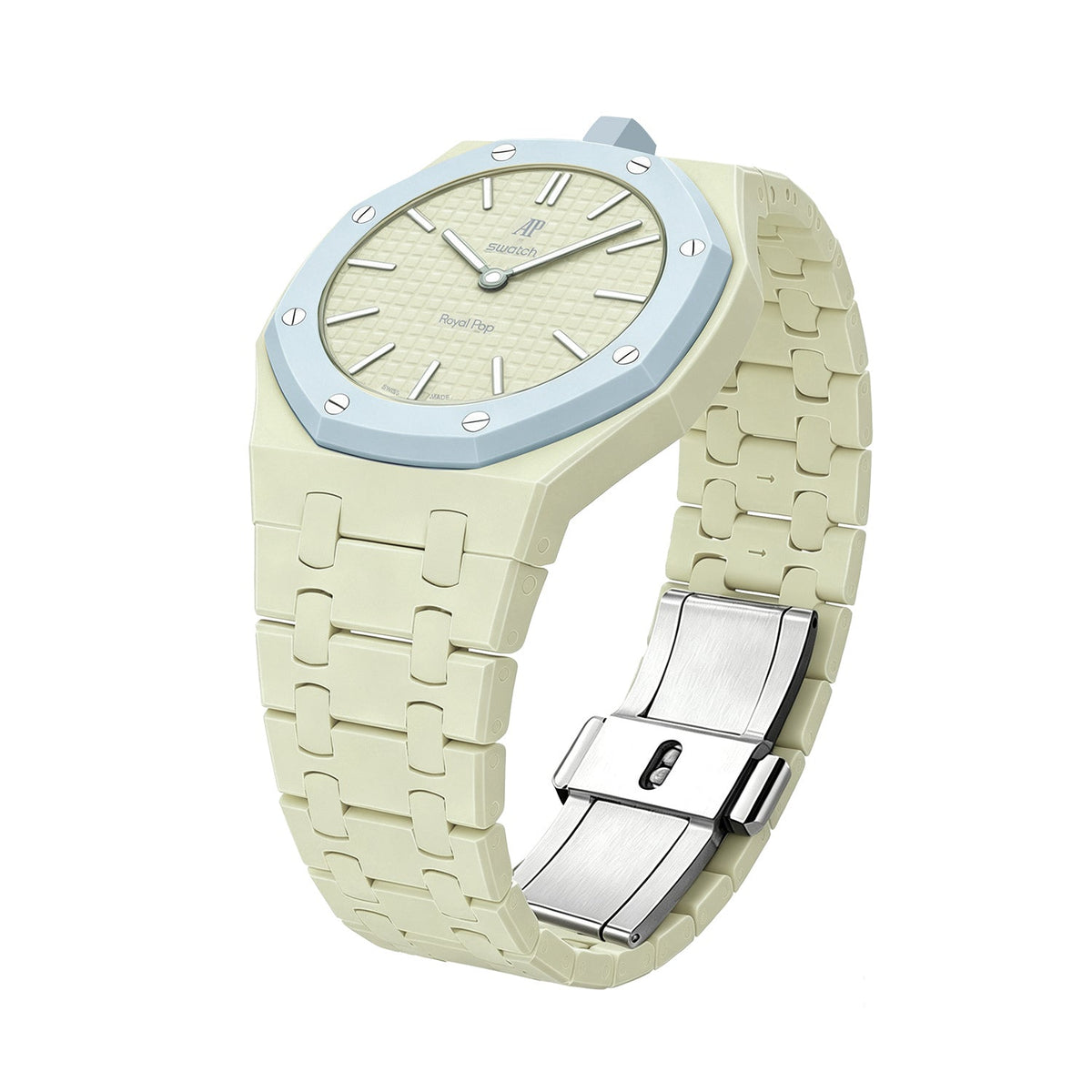 Oak Pop Exclusive Creamy Yellow Bioceramic Strap