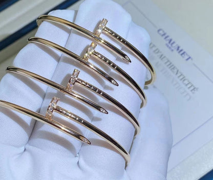 [⭐JeweliWhal]JUSTE BRACELET 2.5MM DIAMONDS