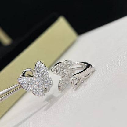[⭐JeweliWhal]BUTTERFLY ALL DIAMOND EARRINGS