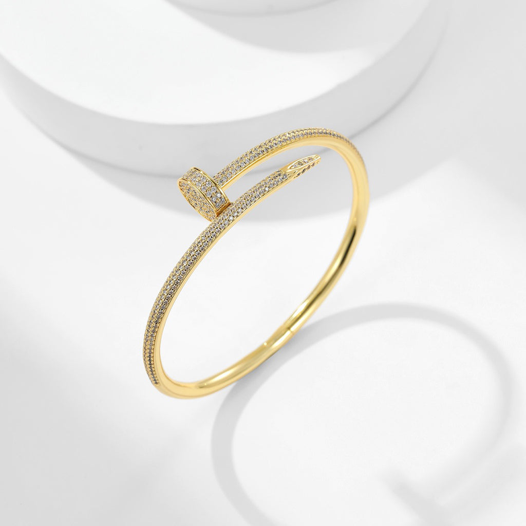 [⭐JeweliWhal]JUSTE BRACELET 3.5MM ALL DIAMONDS