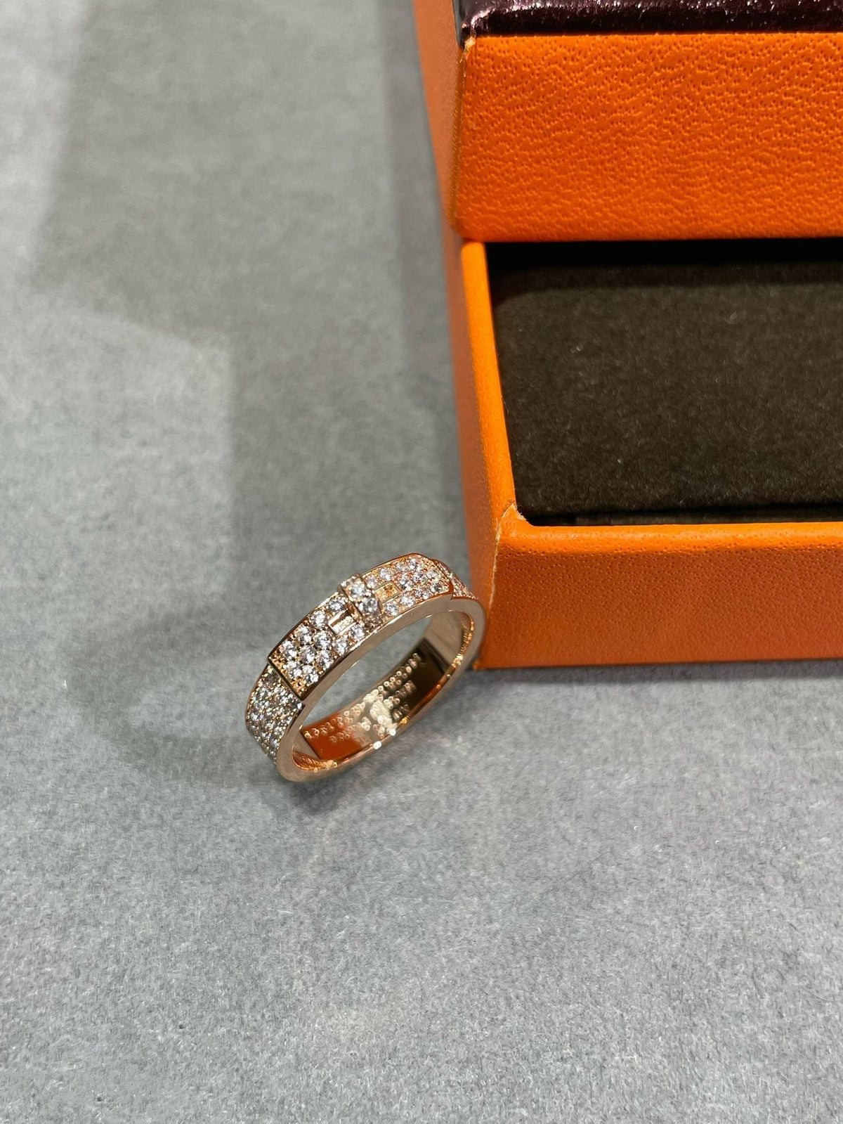 [⭐JeweliWhal]KELLY PINK GOLD DIAMOND RING