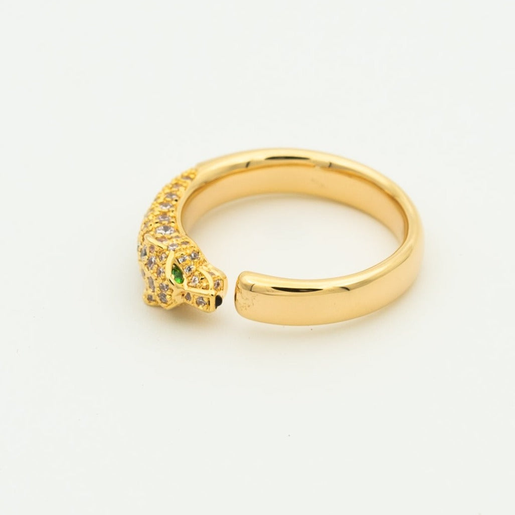 [⭐JeweliWhal]PANTHERE RING DIAMOND 7.3MM