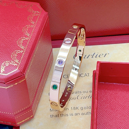 [⭐JeweliWhal] 2026 RAINBOW LOVE BRACELET 6.1MM  10 DIAMONDS