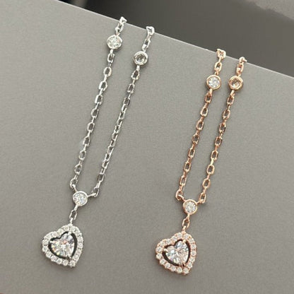 [⭐JeweliWhal]JOY HEART DIAMOND NECKLACE