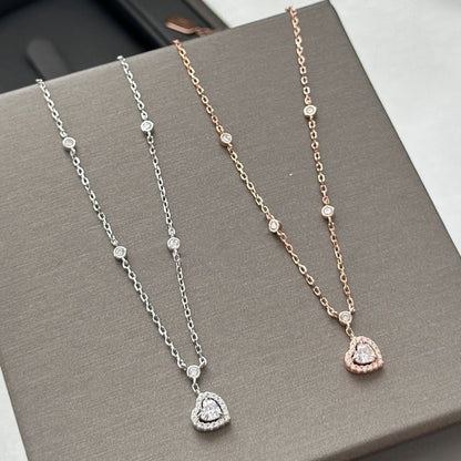 [⭐JeweliWhal]JOY HEART DIAMOND NECKLACE