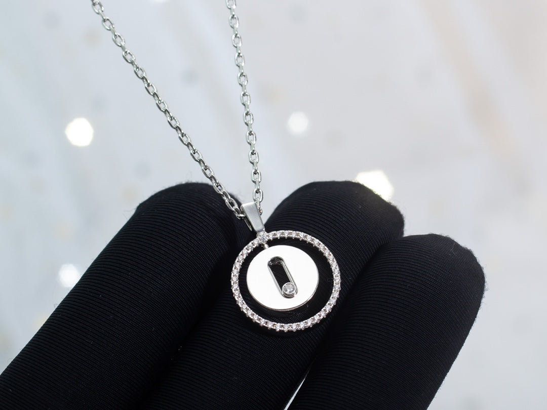 [⭐JeweliWhal]Demo MOVE PM NECKLACE SILVER DIAMOND