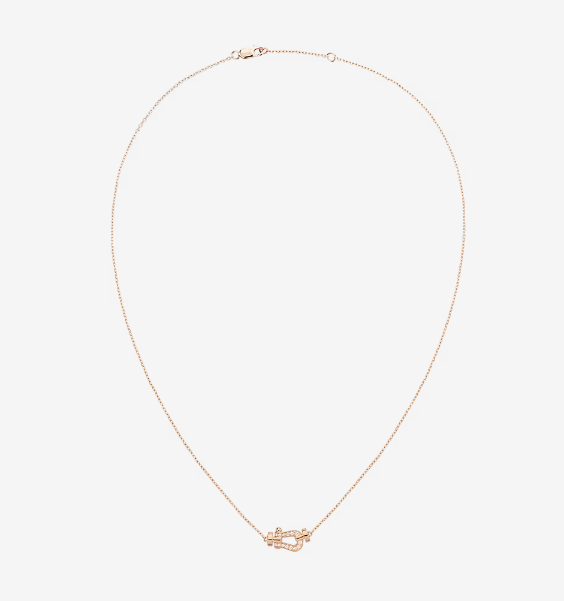 [⭐JeweliWhal]FORCE 10 DIAMOND PINK GOLD NECKLACE MINI MODEL