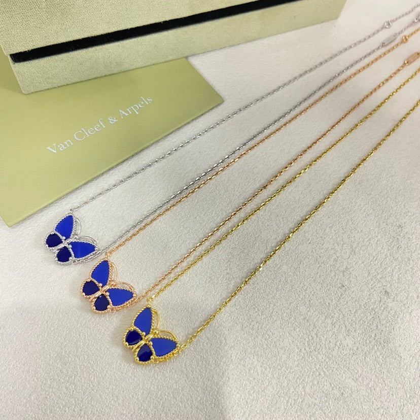 [⭐JeweliWhal]  2026 NEW LUCKY BUTTERFLY 1 MOTIFS NECKLACE