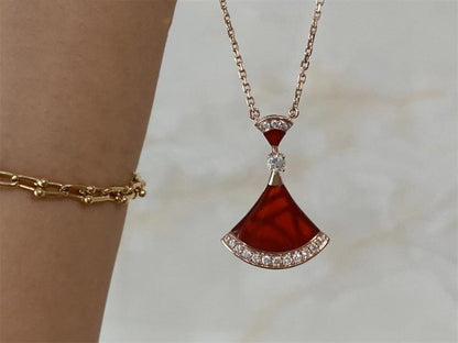 [⭐JeweliWhal]DREAM NECKLACE CARNELIAN DIAMOND