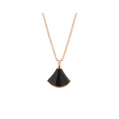 [⭐JeweliWhal]DREAM NECKLACE ONYX 1 DIAMOND