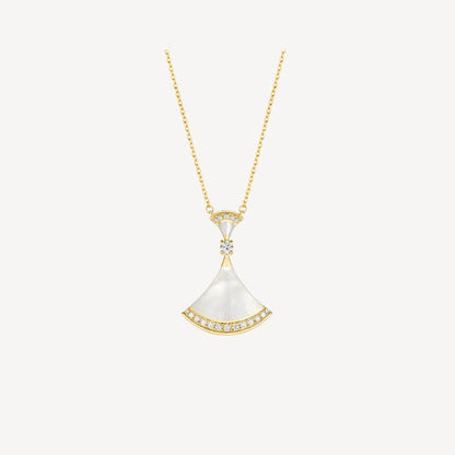 [⭐JeweliWhal]DREAM NECKLACE MOP GOLD DIAMOND