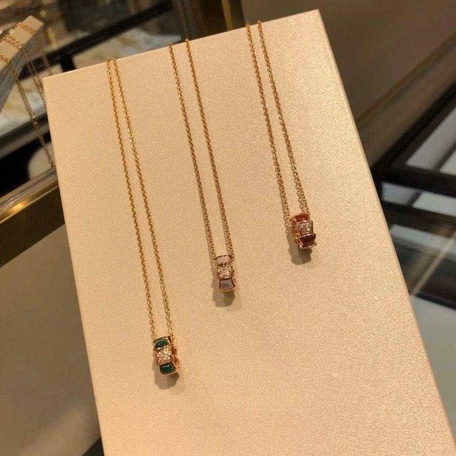 [⭐JeweliWhal]SERPENTI PEDANT DIAMOND NECKLACE