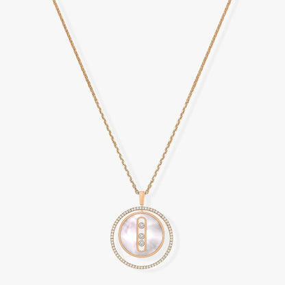 [⭐JeweliWhal]Demo MOVE MM NACRE BLANCHE DIAMOND NECKLACE