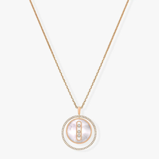 [⭐JeweliWhal]Demo MOVE MM NACRE BLANCHE DIAMOND NECKLACE