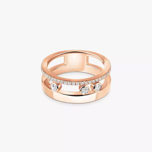 [⭐JeweliWhal]Move Romane Diamond Ring