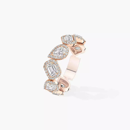 [⭐JeweliWhal]Diamond Wedding Ring My Twin