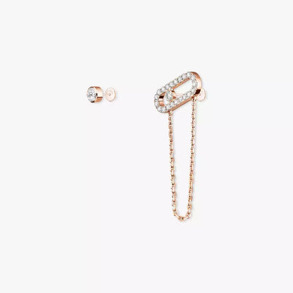 [⭐JeweliWhal]Move Uno Diamond Earrings
