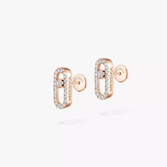 [⭐JeweliWhal]Move Uno Diamond Earrings