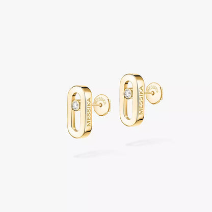 [⭐JeweliWhal]Move Uno Diamond Stud Earrings