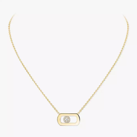 [⭐JeweliWhal]So Move Diamond Necklace in Gold
