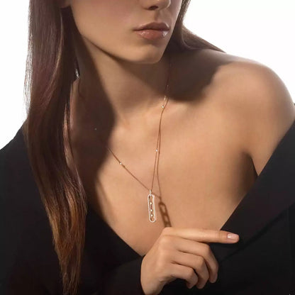[⭐JeweliWhal]Diamond Necklace Move 10Th