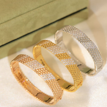 [⭐JeweliWhal]  FIVE-ROW DIAMOND BRACELET