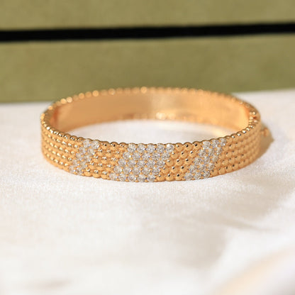 [⭐JeweliWhal]  FIVE-ROW DIAMOND BRACELET