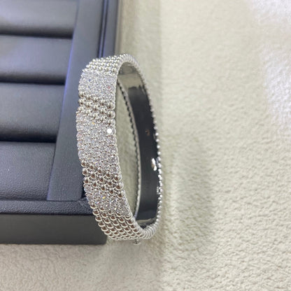 [⭐JeweliWhal]  FIVE-ROW DIAMOND BRACELET