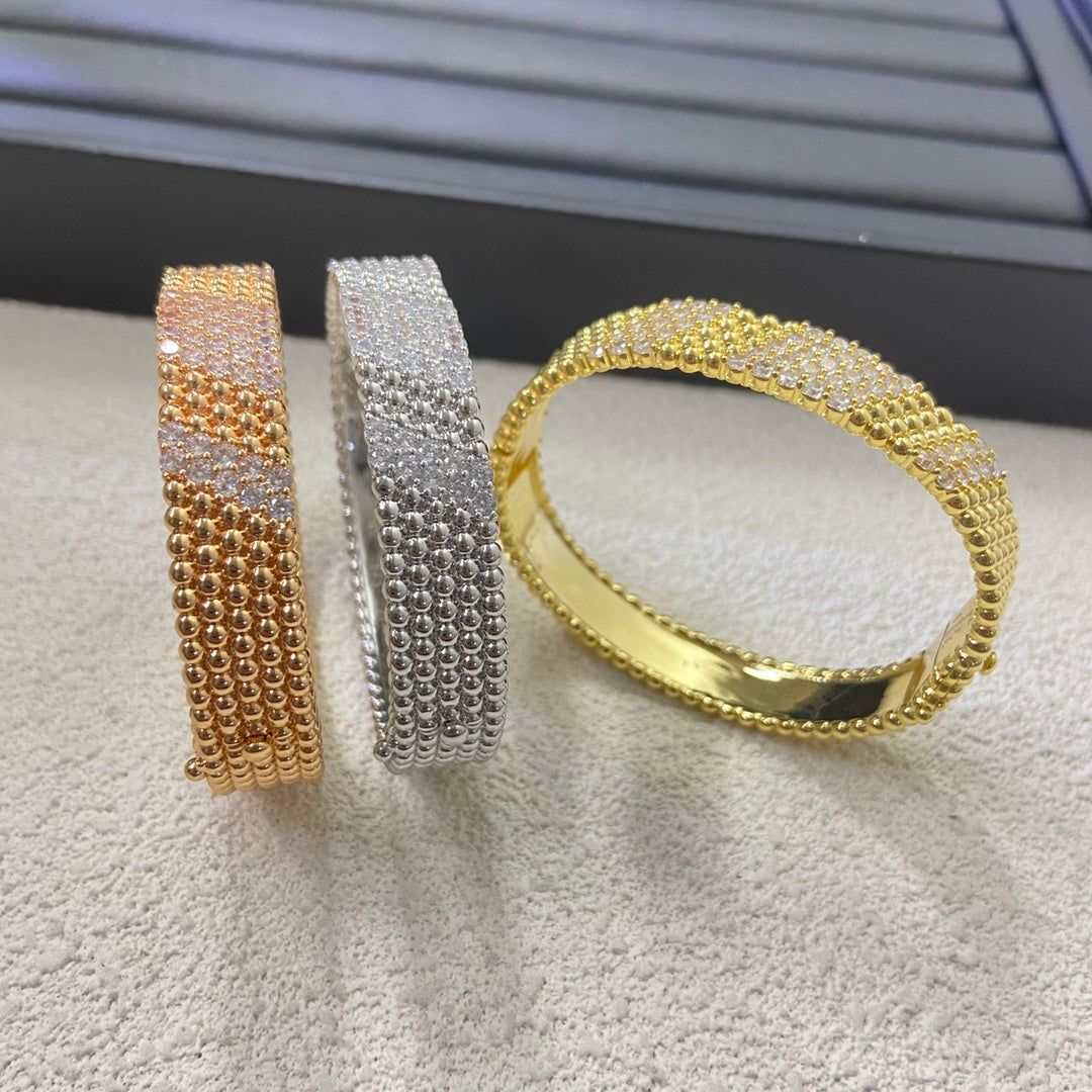 [⭐JeweliWhal]  FIVE-ROW DIAMOND BRACELET
