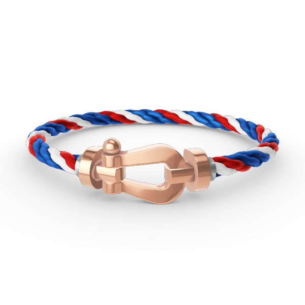 [⭐JeweliWhal]FORCE LARGE HORSESHOE NO DIAMOND BRACELET ROSE GOLD