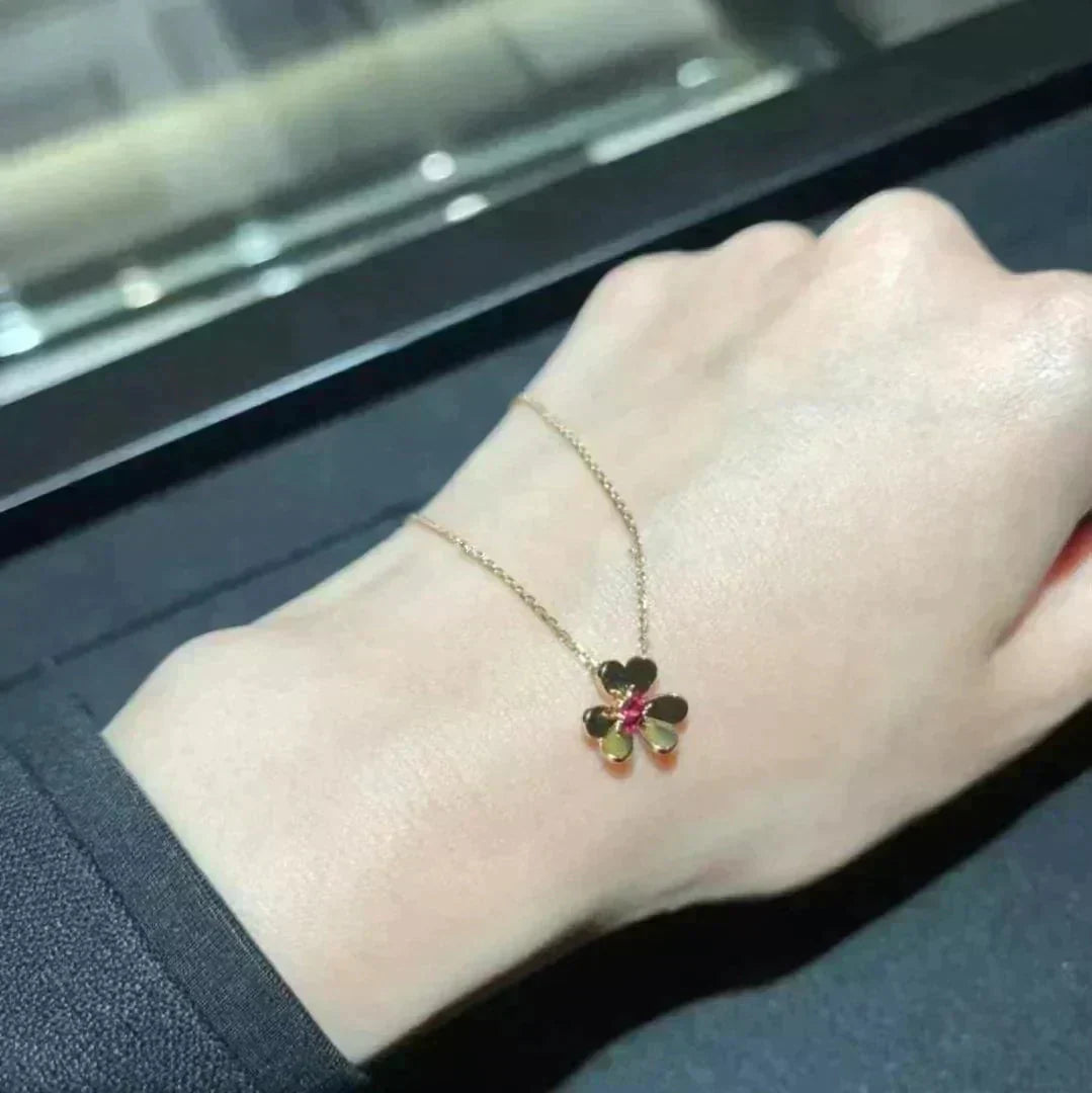 [⭐JeweliWhal]FRIVOLE GOLD FLOWER NECKLACE