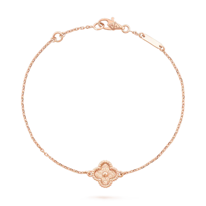 [⭐JeweliWhal]CLOVER SINGLE FLOWER BRACELET