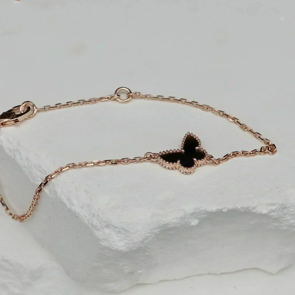 [⭐JeweliWhal]BUTTERFLY ONYX  BUTTERFLY BRACELET