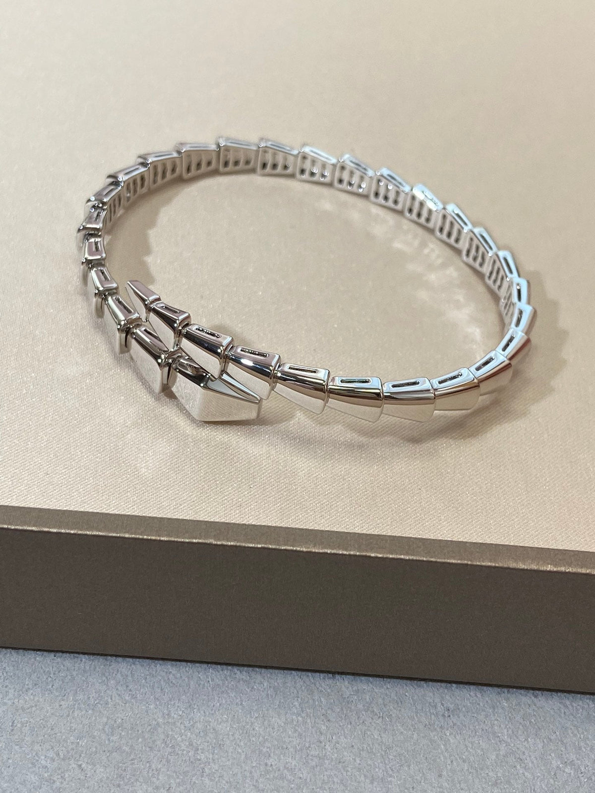 [⭐JeweliWhal]SERPENTI VIPER SILVER BRACELET