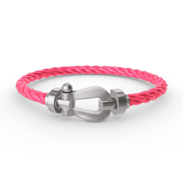 [⭐JeweliWhal]FORCE LARGE HORSESHOE NO DIAMOND BRACELET SILVER